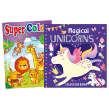 Super kleurboek of Unicorn/Princess kleurboek